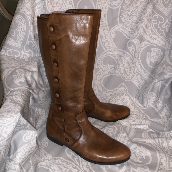 born brown boots